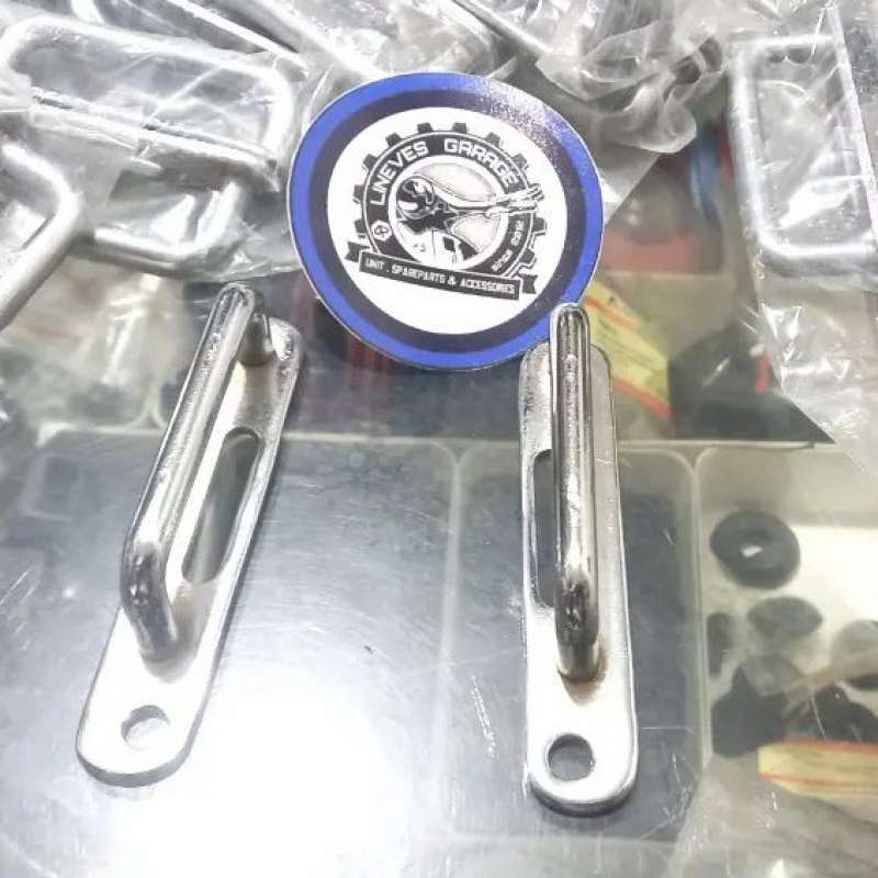 Promo Trapdor / Trapper Dek Vespa / Penguat Dek Vespa Chrome Diskon 23