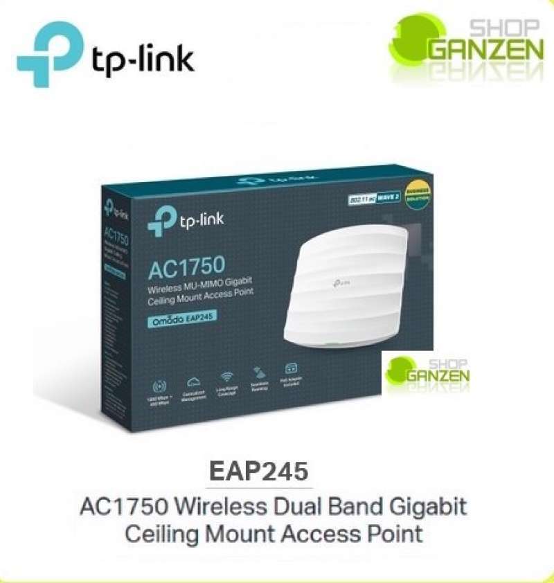 TP-Link EAP245 & EAP225 WLAN Access Points – AC1750 & AC1350, Dualband, MU-MIMO – Für Business & Zuhause