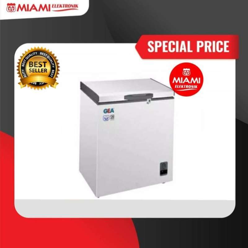 Jual Freezer Box Gea Ab108r / Chest Freezer Gea Ab108 Di Seller Miami