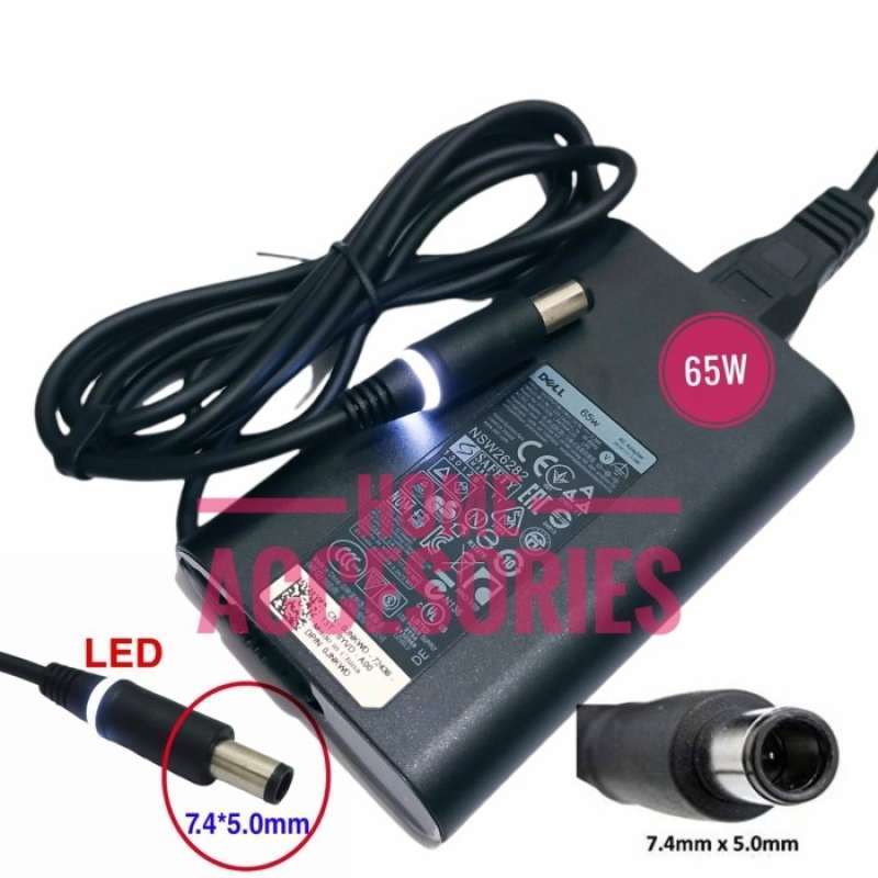 90W AC Laptop Charger For Dell Latitude (E7470, E7440, E7270, E6430) & More – 19.5V 4.62A, 7.4*5.0mm Tip