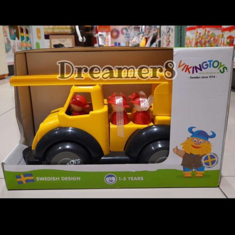 Promo Viking Toys Fire Truk Pemadam Kebakaran Mainan Anak Original non