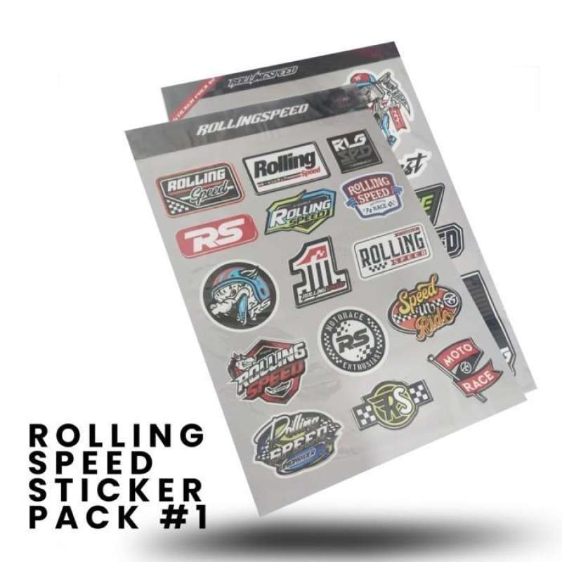 Jual Rollingspeed Sticker Pack Collection - Sticker #1 Di Seller ...