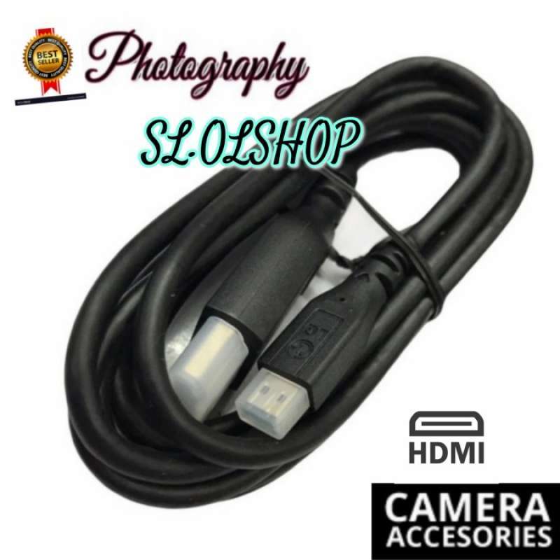 Promo Kabel Micro Hdmi To Hdmi Untuk Kamera Dan Handycam Serta Gadget