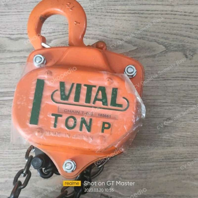 Promo Chain hoist vital 1 ton x 3m Diskon 23 di Seller Meepo Tegal