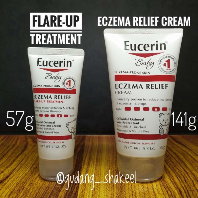 Promo Eucerin Baby Eczema Relief Flare Up Treatment Relief Cream Krim