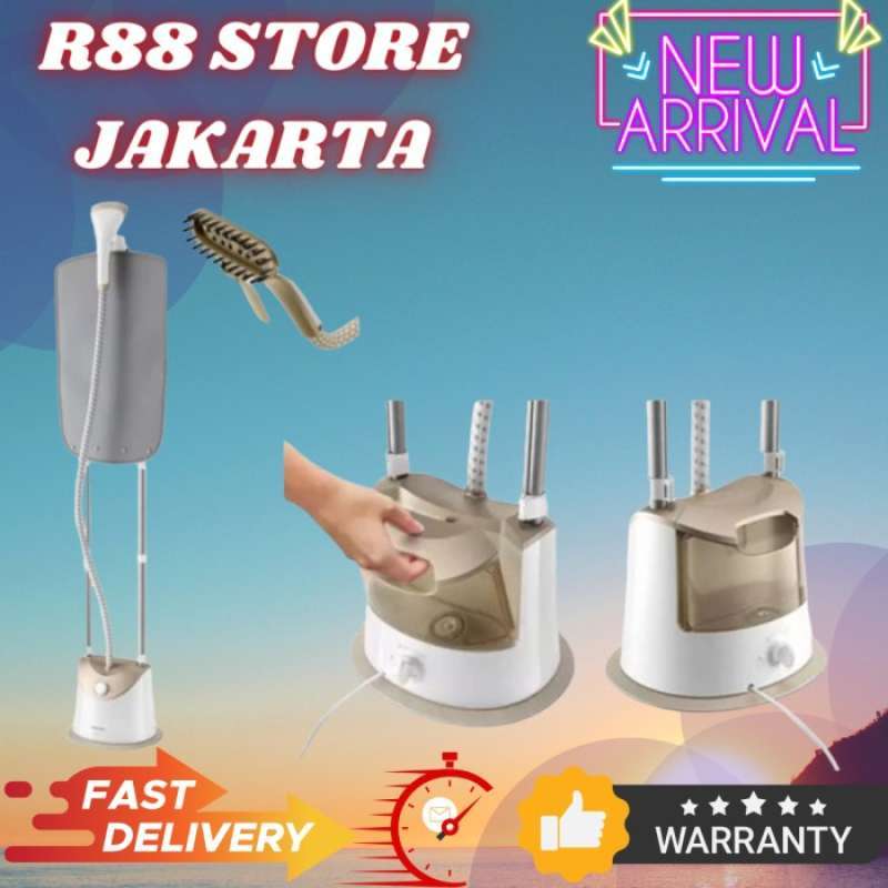 Promo Philips Garment Steamer Gc488/60 Champagne Gold Gc488 Setrika Uap