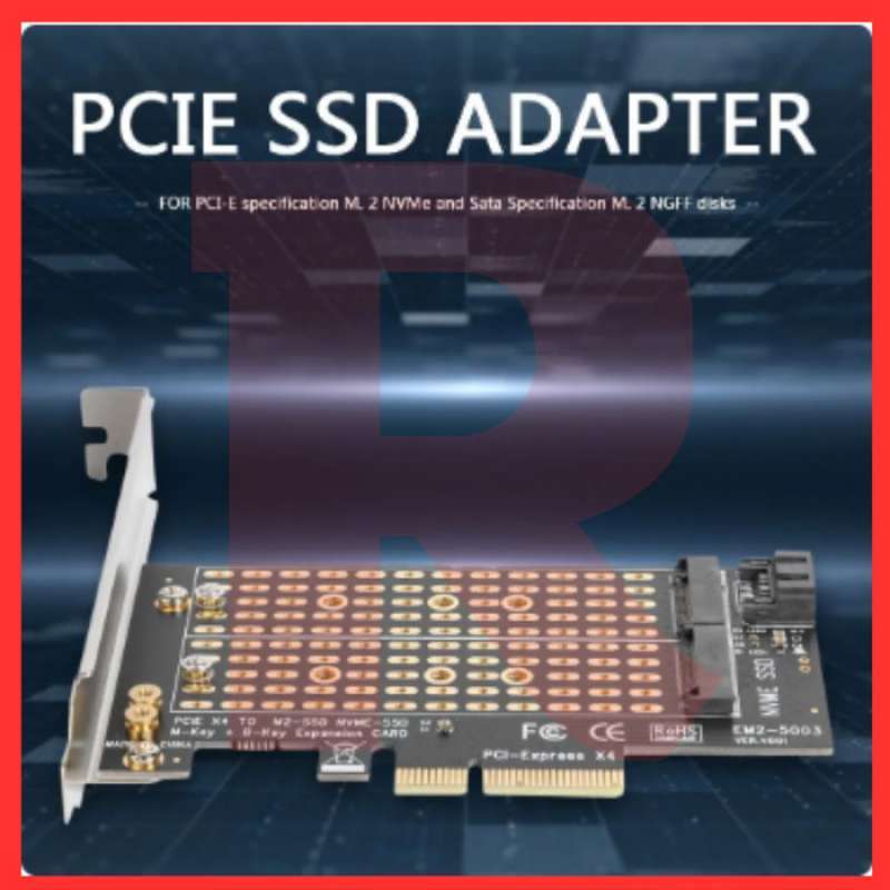 Promo Pcie 4X M2 Sata + M2 Nvme Pci Express Diskon 23% di Seller ...
