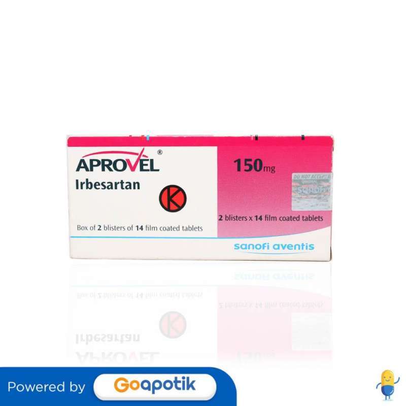 Jual APROVEL 150 MG BOX 28 TABLET di Seller Apotek Sehat Kota Batu ...