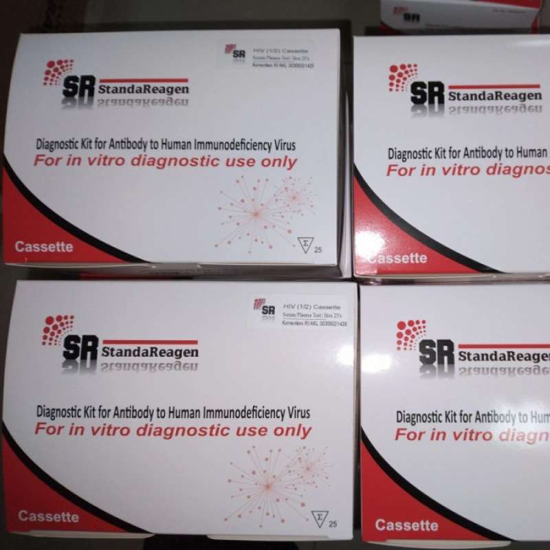 Promo Test Strip / Alat Tes Hiv Merk Sr ( Standareagen ) Per Box Diskon