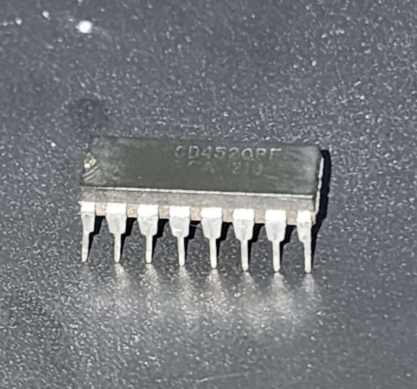 Jual IC CD4520BF CD4520 Shift Register CMOS Dual Binary Up-Counter 16 ...