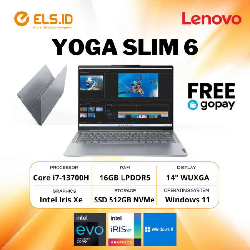 Lenovo Yoga Slim 6 14IRH8 Ordinateur Portable 14'' WUXGA