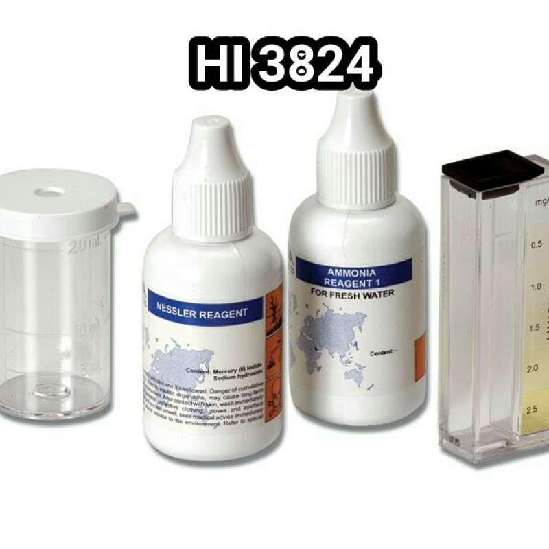 Promo Hanna Instruments Hi3824 Ammonia Test Kit For Fresh Water Diskon