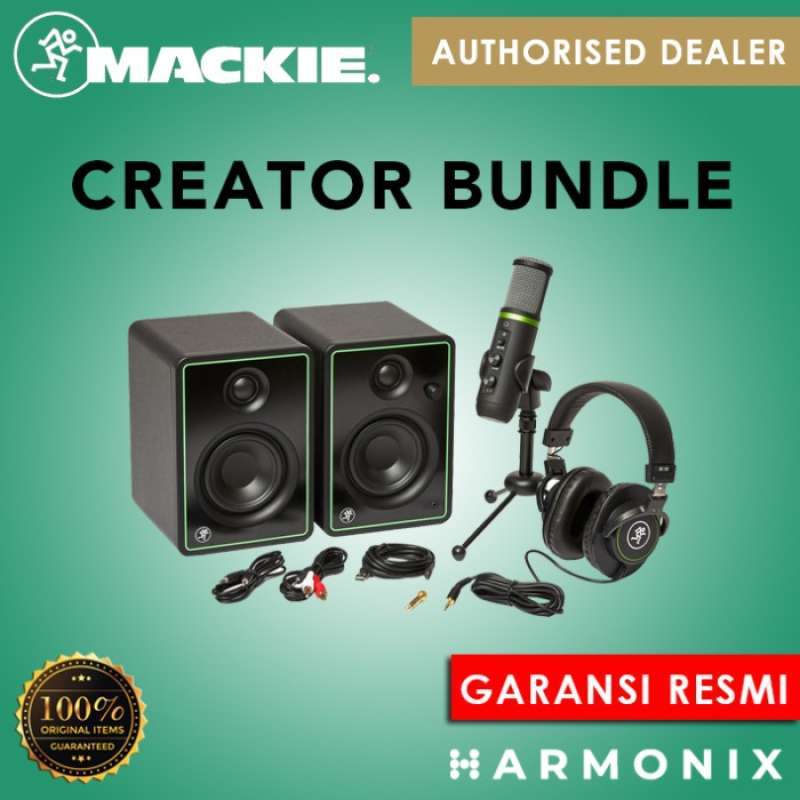 Promo MACKIE CREATOR BUNDLE PAKET ALAT RECORDING Diskon 23 di Seller