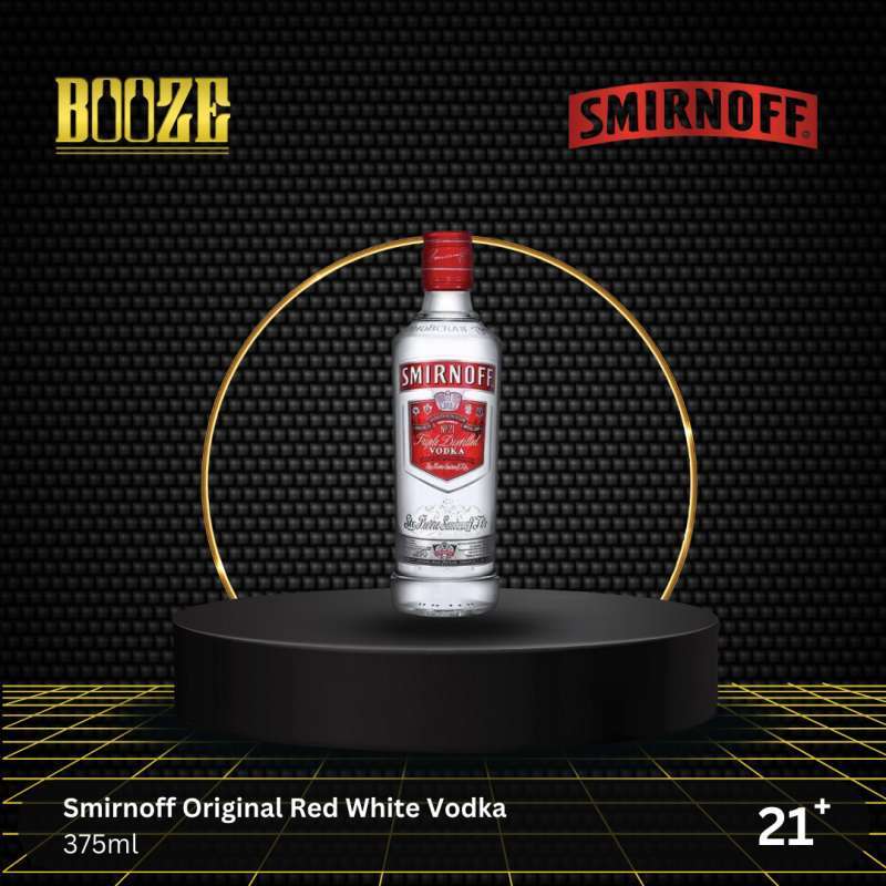 Jual Booze Surabaya Smirnoff Orginal Red White Vodka Premium Spirits 40