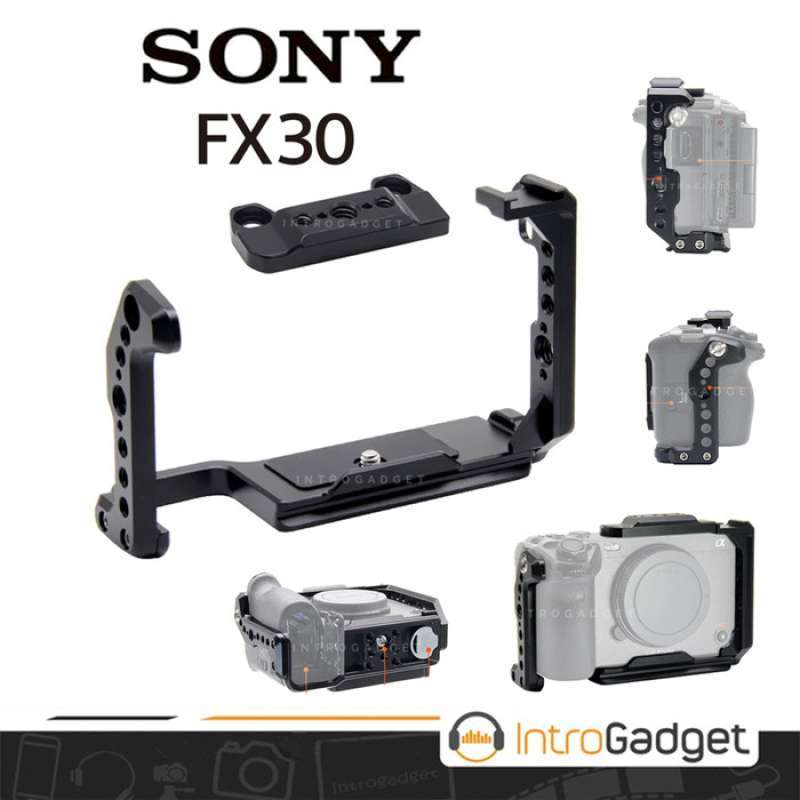 Jual Cage Rig Sony Fx30 SmallRig UURig Andoer Plate Metal di Seller ...