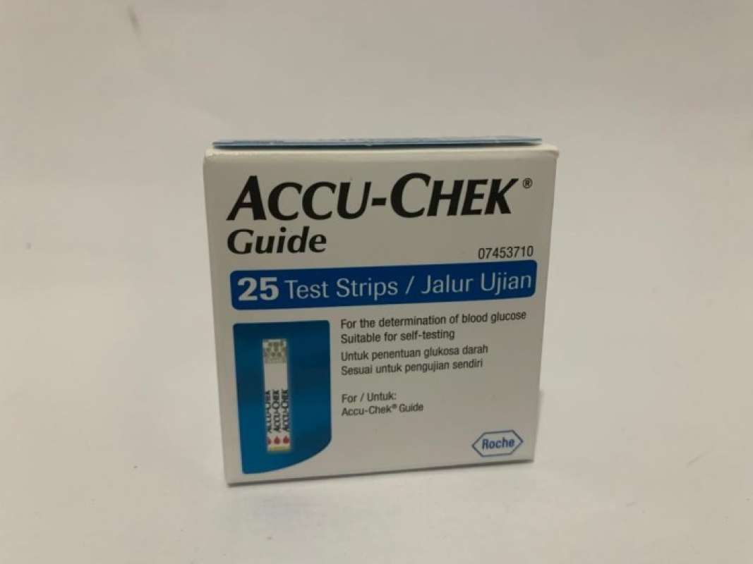 Jual Accu Chek Guide Strip Isi 25's Di Seller Chintya Store ...
