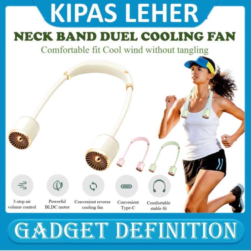 Promo Neck Fan Kipas Angin Leher Portable Kipas Angin Model Kalung