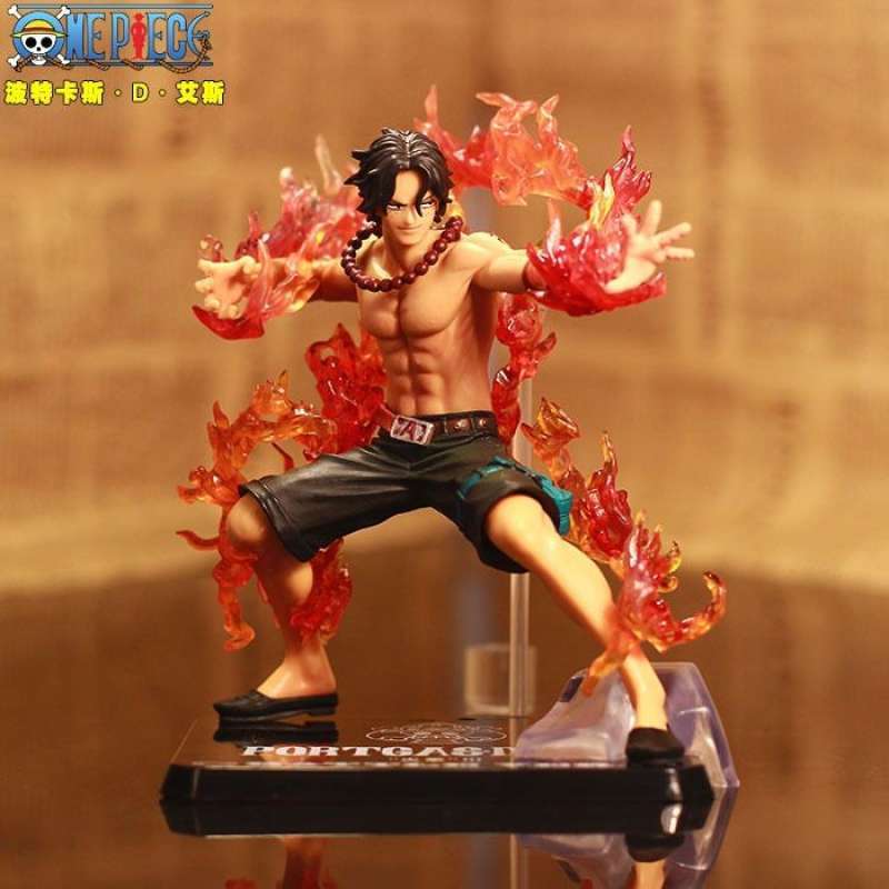 Promo Pajangan Action Figure One Piece Luffy, Zoro, Sanji, Ace Anime
