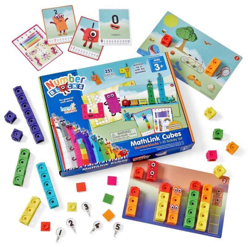 Hand2mind Blocks Jual Hand2mind Numberblocks Mathlink Cubes 1–10 Activity Set Di Seller ...