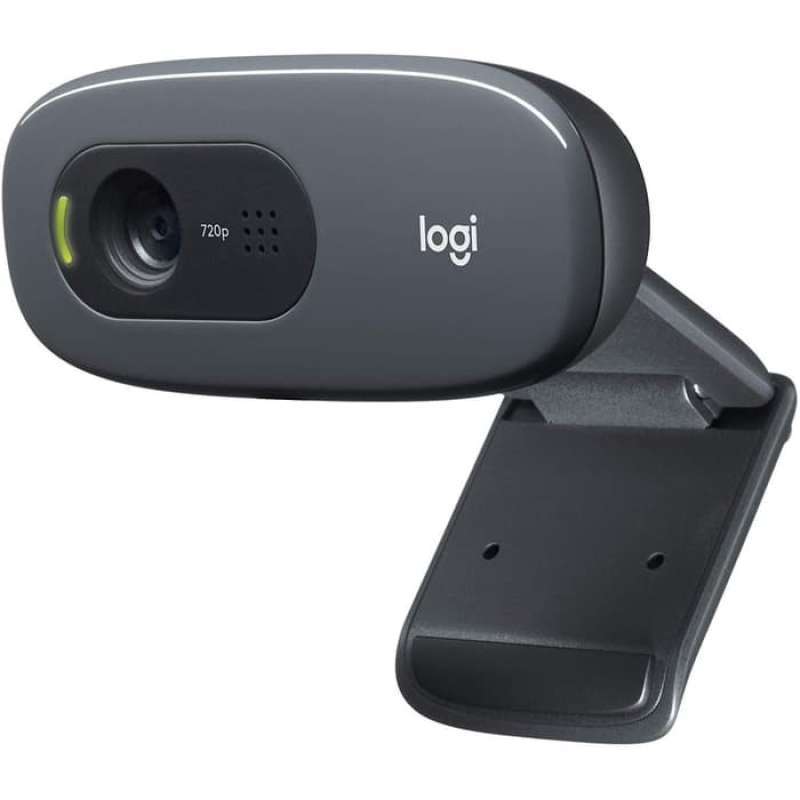 Promo webcam c270 hd 720p 30fps logitech video call zoom meeting mic