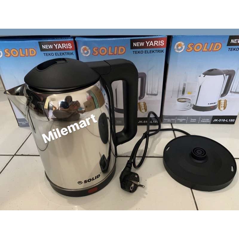 Solid Jug Teko Kaca Elektrik Garansi Resmi Indonesia 🏷️ Harga April 2026