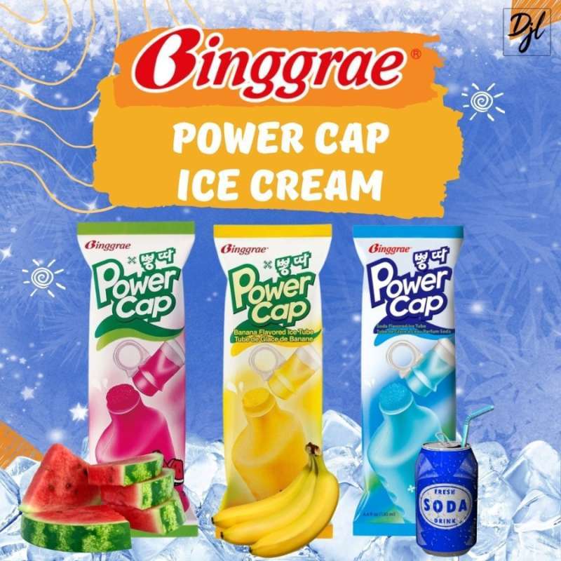 Jual Binggrae Power Cap Ice Cream 130ml 1 Pcs Di Seller Djl.star Babakan Surabaya, Kota