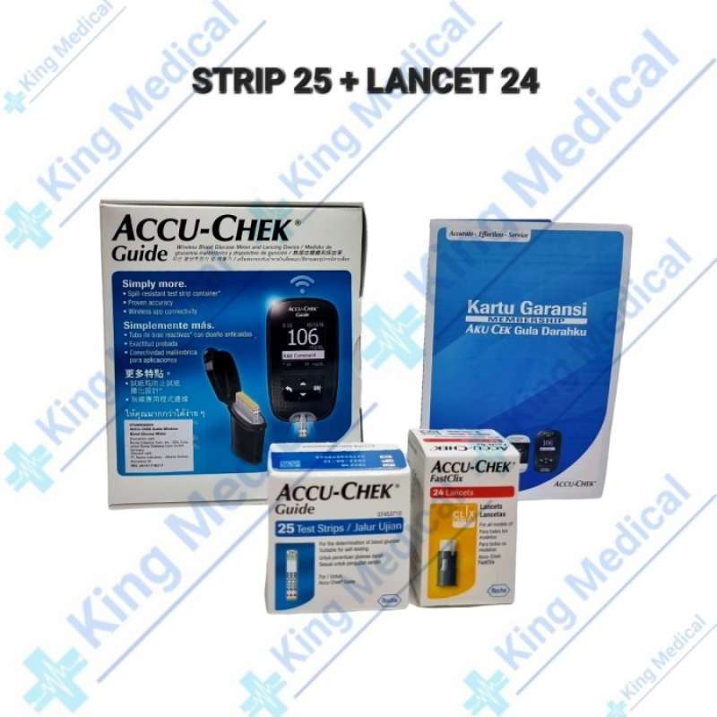 Promo Accu Chek Guide Meter /Alat Accu Check Guide Original Diskon 23