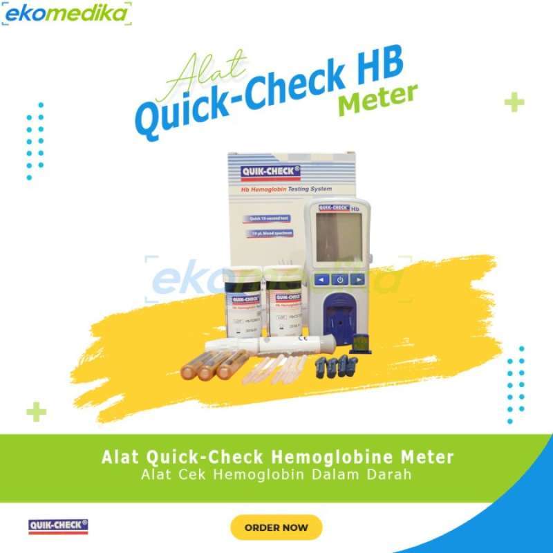 Promo ALAT QUICK CHECK HB / Hemoglobine Meter Diskon 23 di Seller