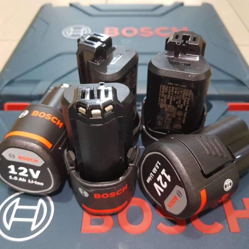 Promo Bosch 12V 1.5Ah Baterai 12 Volt 1.5 A Bor Cordless GSR & GSB 120 ...