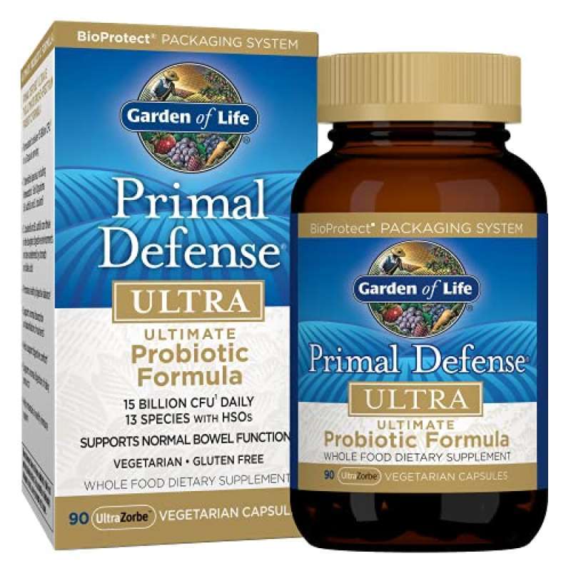 Promo Garden of Life Primal Defense Ultra Ultimate Probiotic Formula 15 Billion CFU and 13