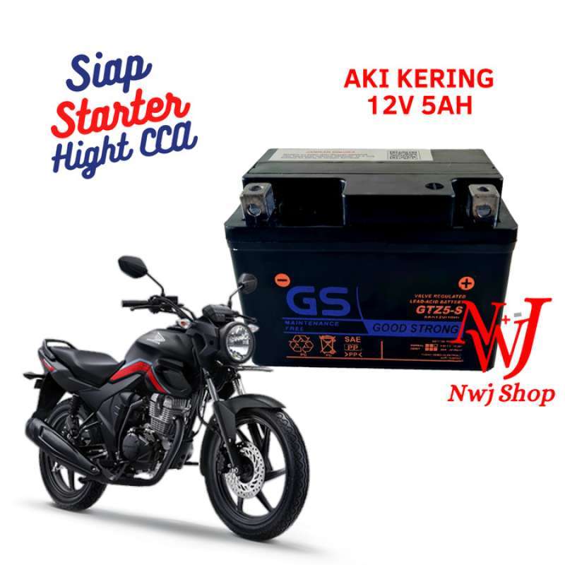 Promo Aki Motor Verza 150, Mega Pro Cw Gtz5S Gs Y Accu Kering Terbaru