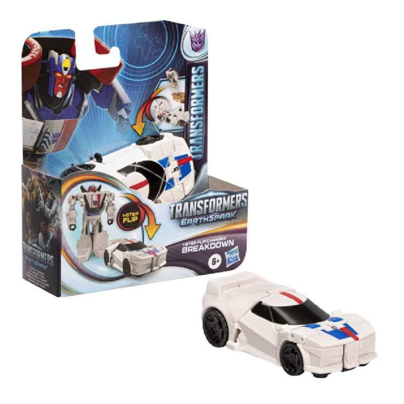 Transformers EarthSpark Flip Changer Megatron 10cm - Conversione In 1 Passaggio Con Lancio, Giocattolo 6+ - 5
