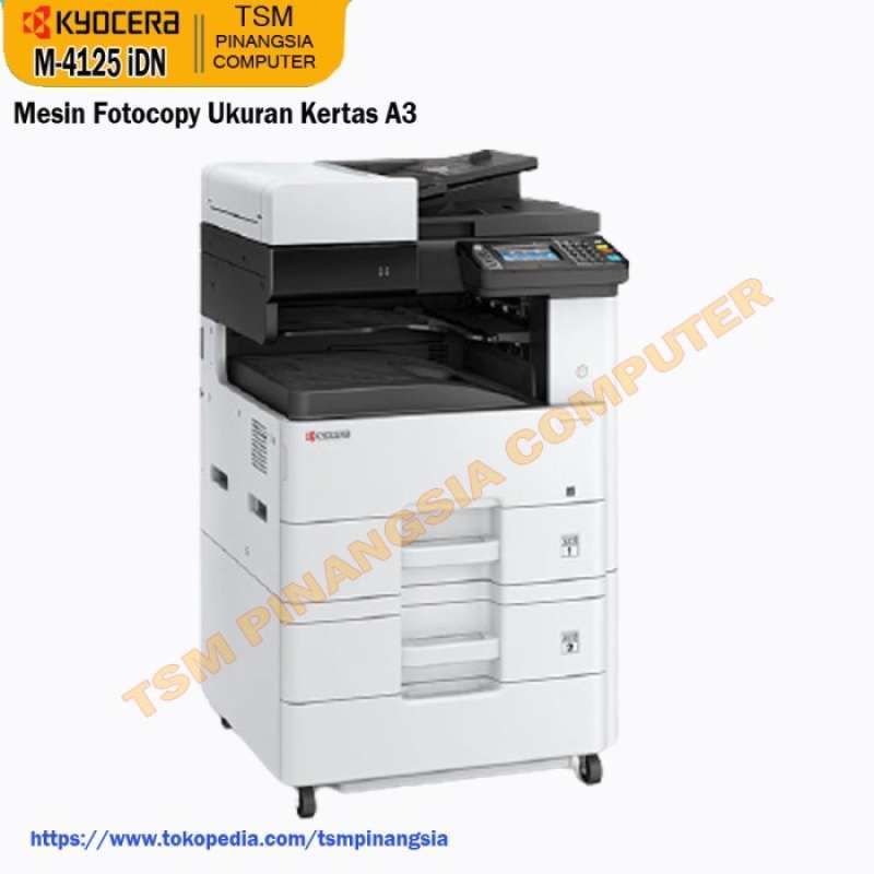 Jual Kyocera Ecosys M4125Idn / M-4125 Idn Mesin Fotocopy Ukuran Kertas ...