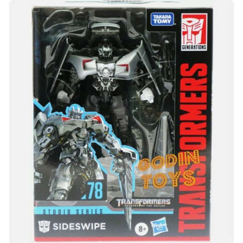 Takaratomy Transformers Studio Series SS-20 Side Swipe - Action Figure Da Collezione, Film 3, Altezza 11 Cm, Con 4 Armi