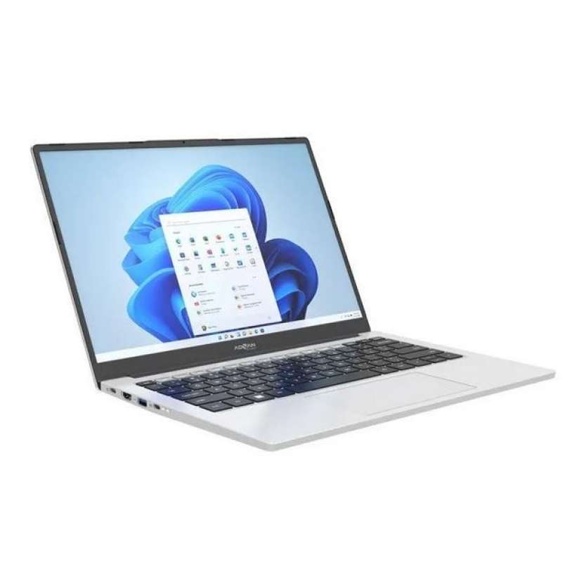 Promo Advan Workplus R5 6600h 14 512gb 16gb Amd Graphics Win11 Silver ...