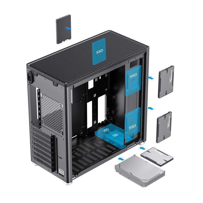 Casing Cpu Max Pro Jual Pc Casing Gamemax Spark Pro Black Atx Komputer Case Tempered Glass ...