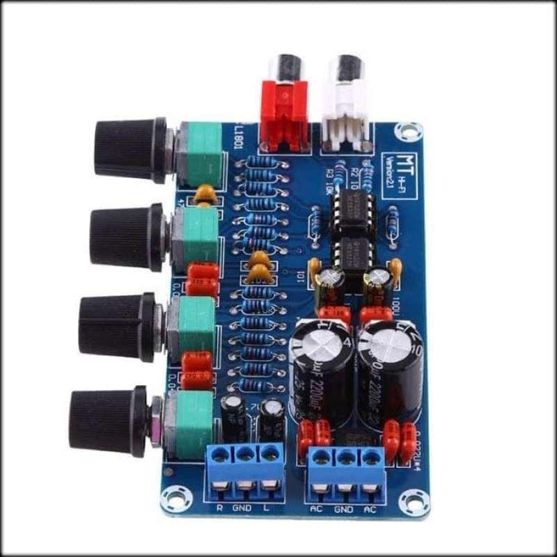 Jual Hifi Tone Control Stereo Preamp Audio Amplifier Ne5532 Di Seller
