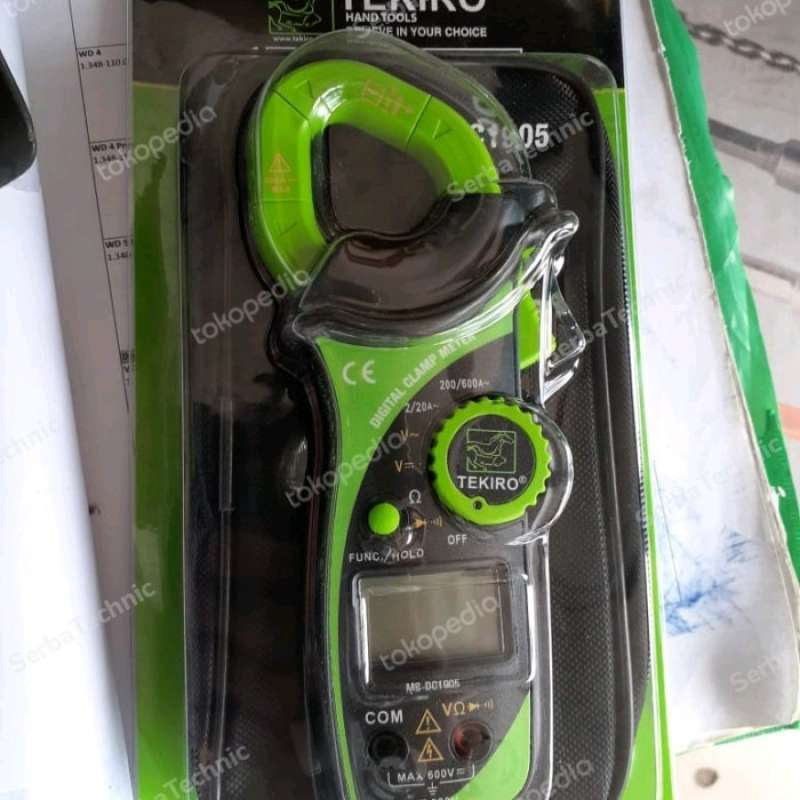 Promo TEKIRO tang ampere digital, digital clamp meter MSDC1905 Diskon