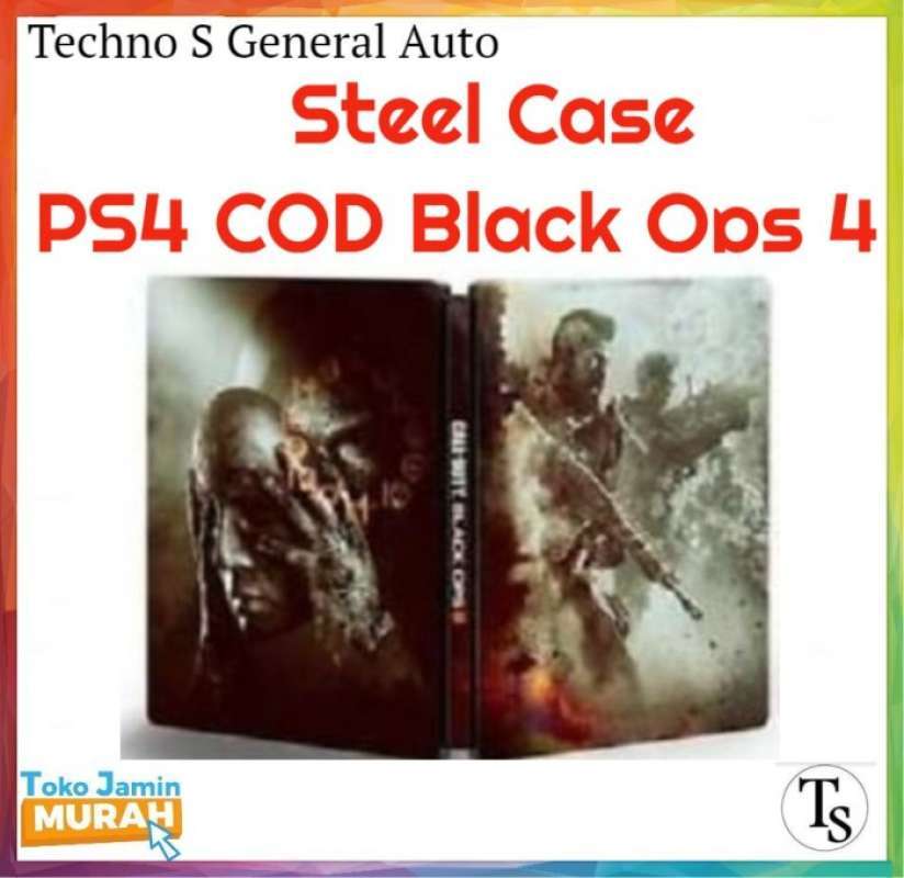 Promo Steel Case Call Of Duty Black Ops 4 Battle Grip / Tempat Kaset