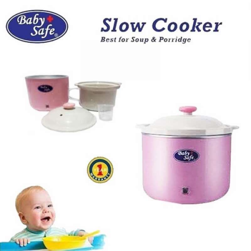 Promo Baby Safe Baby Slow Cooker 0.8l With Light Indikator Lb009 Diskon