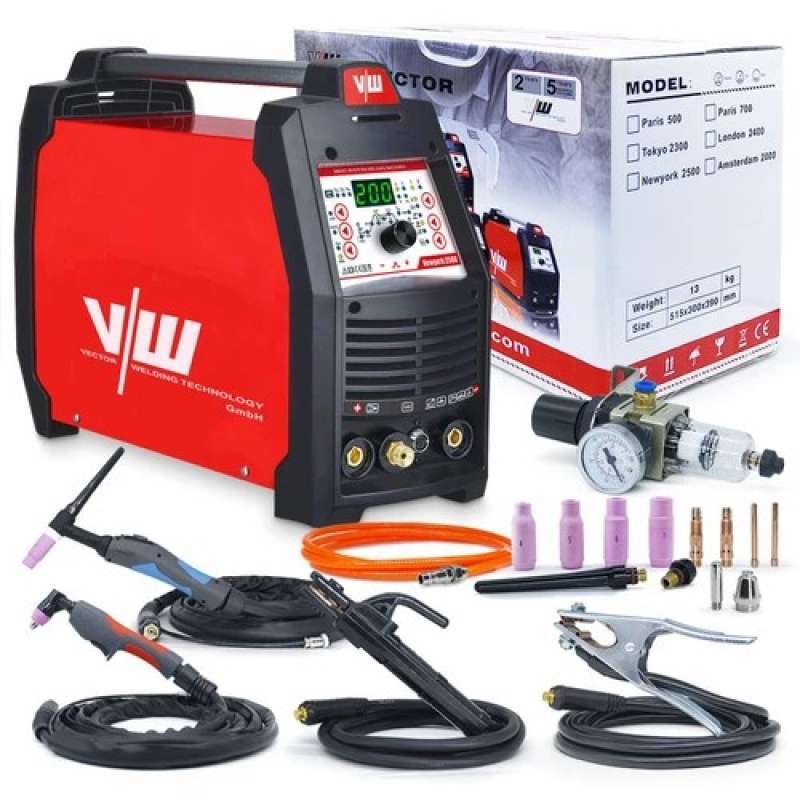 Promo Mesin Las TIG Pulse AC/DC + MMA + Plasma merk VW RED tipe NewYork ...