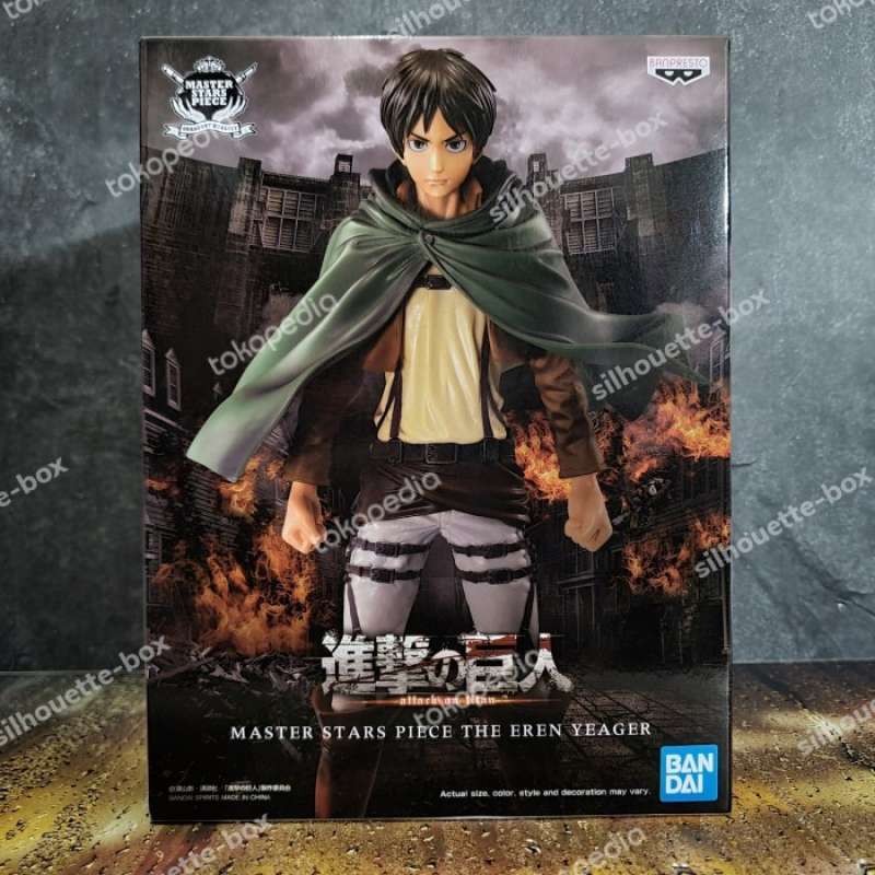 Figurine Eren Yeager Attack On Titan - Master Stars Piece Bandai Banpresto - PVC 2022 - Occasion