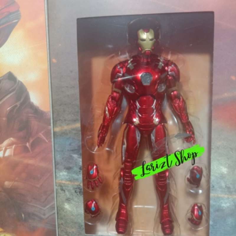 Promo Marvel Avengers Civil War Ironman Mark 50 Iron Man Mark50 Led ...
