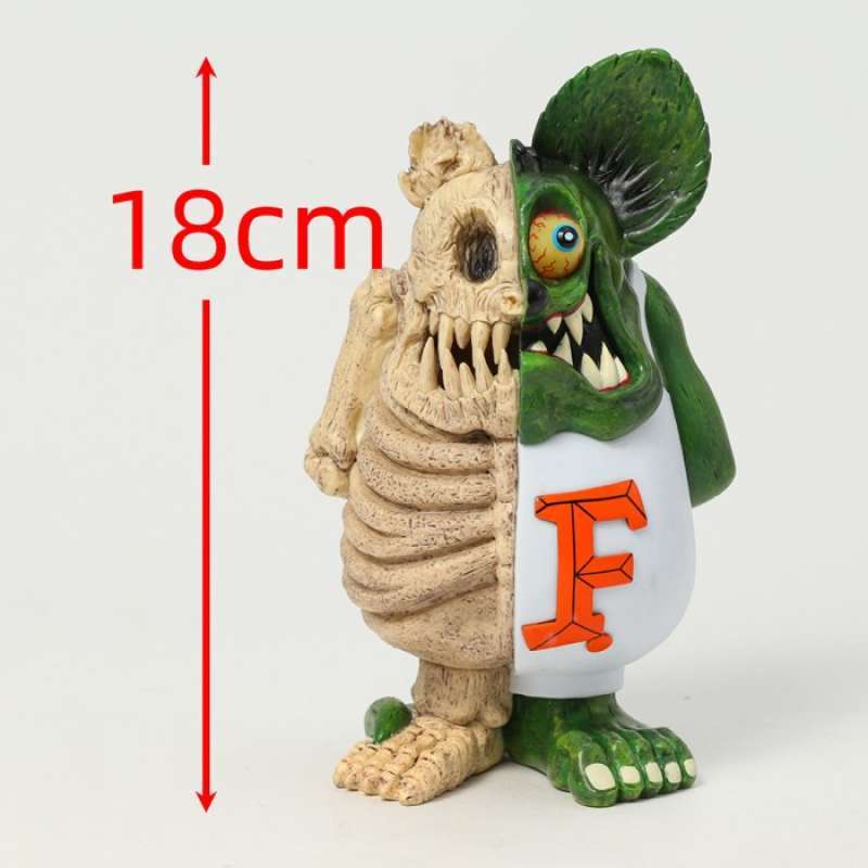 Promo Figure Rat Fink Dissectibles Big Daddy Ed Roth Skeleton Rat Fink ...