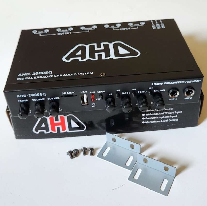 Promo Parametric Equalizer Preamp Karaoke Bluetooth Tf Card / Usb Merk
