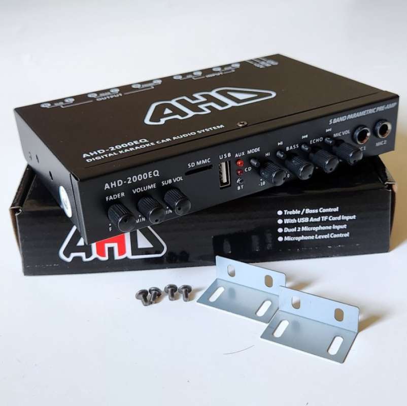 Promo Parametric Equalizer Preamp Karaoke Bluetooth Tf Card / Usb Merk