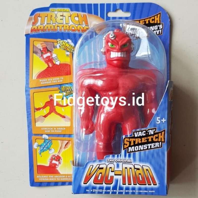 Promo Mainan Terbaru Stretch Armstrong Squishy 7 Vac Man Hot
