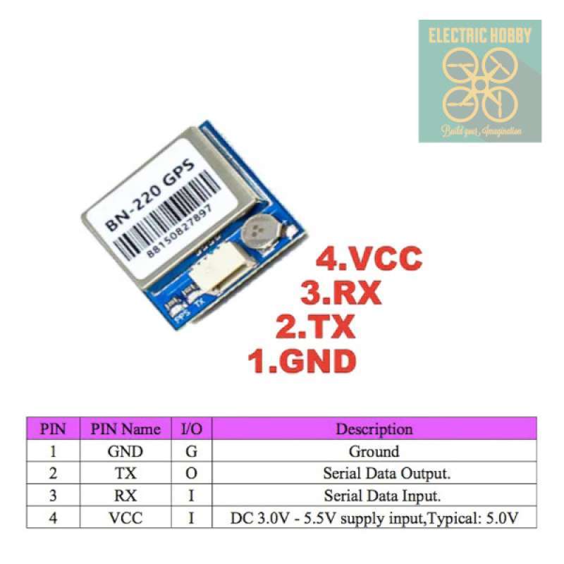 Promo Gps Bn220 Bn-220 Module Inav - Betaflight - Arduino - Raspberry ...