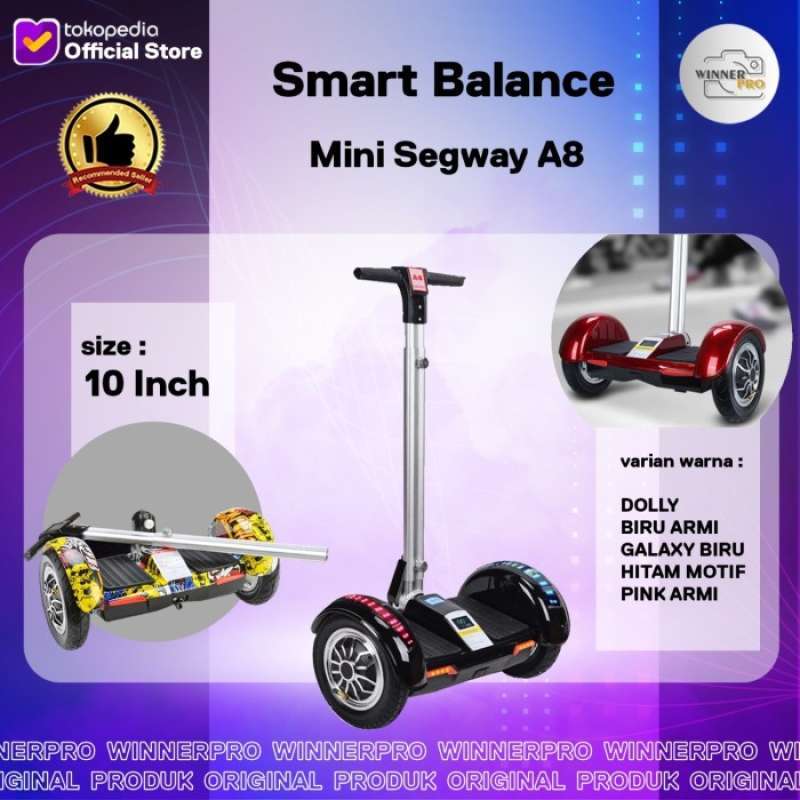 Promo Mini Segway A8 Smart Balance 10 Inch Diskon 23 di Seller