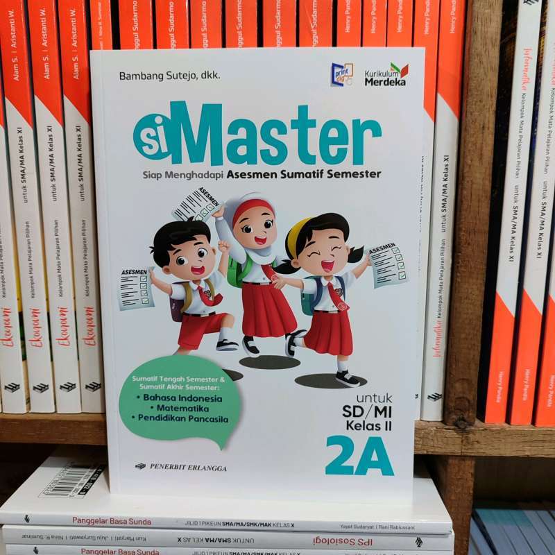 Jual Buku Simaster 2a Kelas 2 Sd/ Mi Kurikulum Merdeka Erlangga Di ...